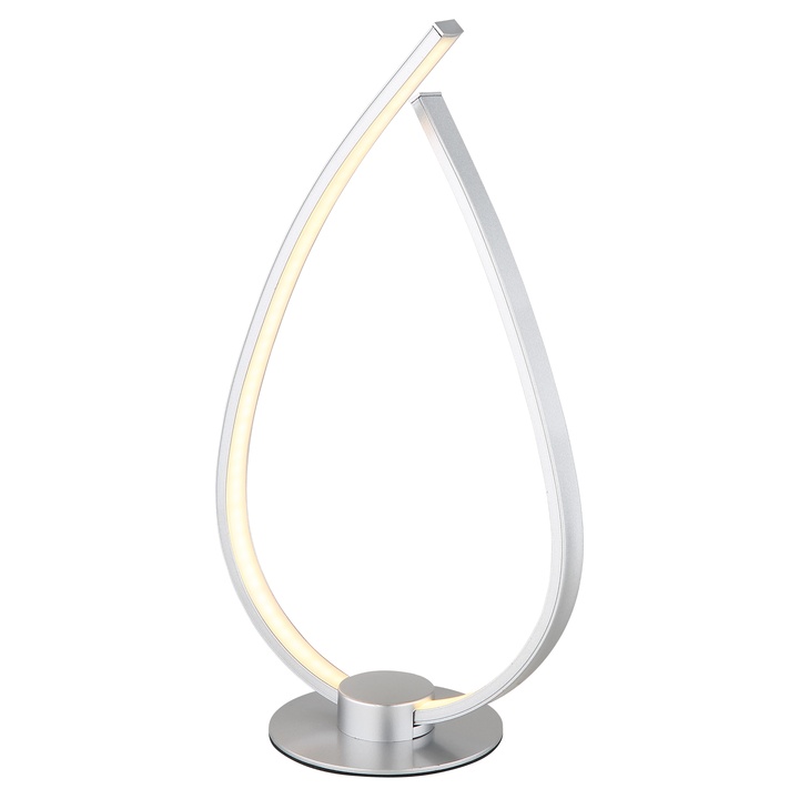Stolná lampa TRINA strieborná 1