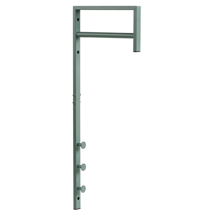 Nástenný vešiak TRINTU zelená 1