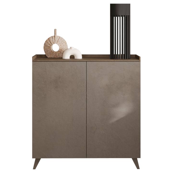 Komoda TROPA bronzová/orech 1