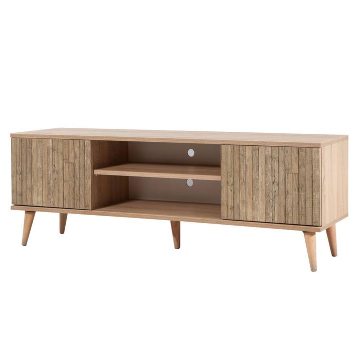 TV komoda TRUVA dub sonoma/prírodná 1
