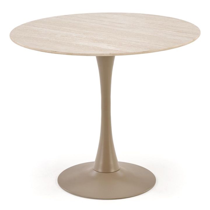 Jedálenský stôl TULAU travertín/kašmírová 1