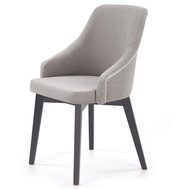 Jedálenská stolička TULIDU 2 antracitová/sivá 1