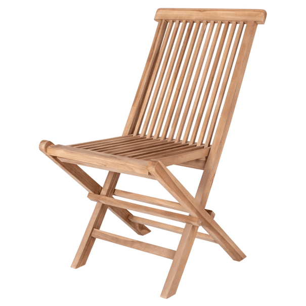 Záhradná stolička TULIDU teak 1