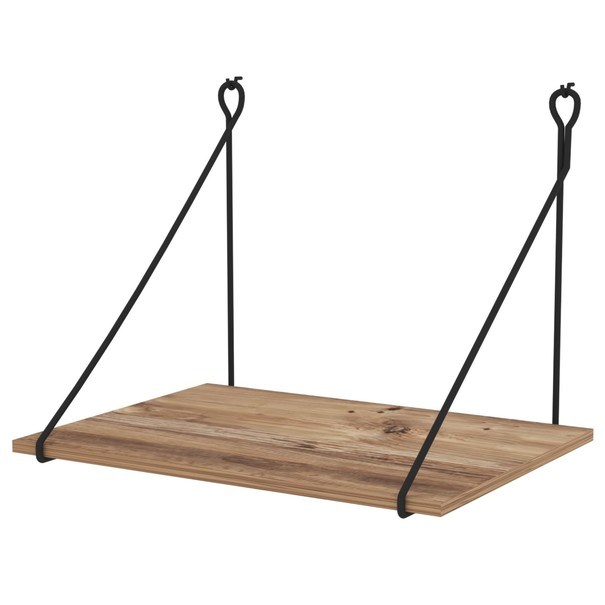 Písací stôl TUNA orech/čierna 1