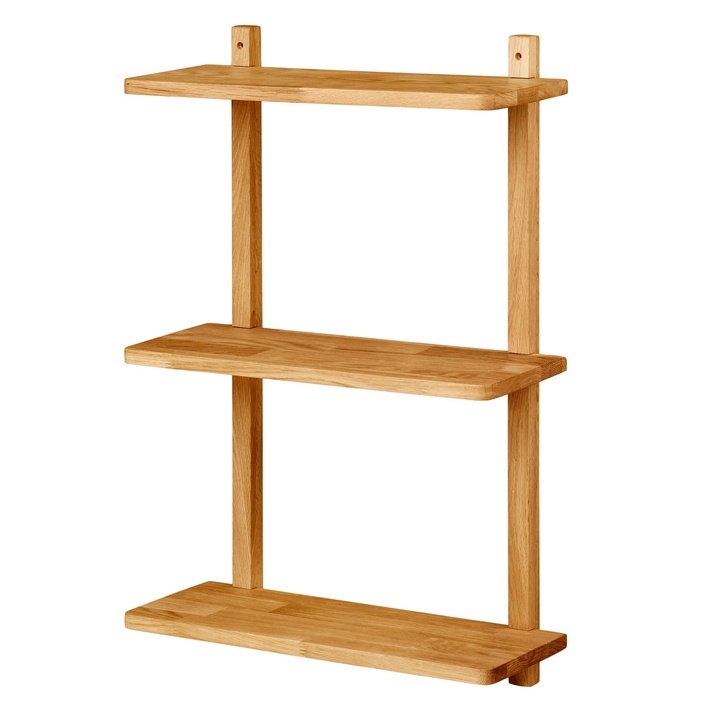 Nástenný regál TUWNSVALLI III dub 1