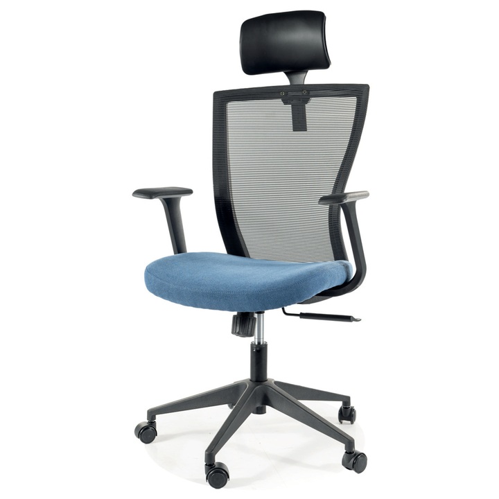 Kancelárske kreslo UBRU 328 H modrá 1
