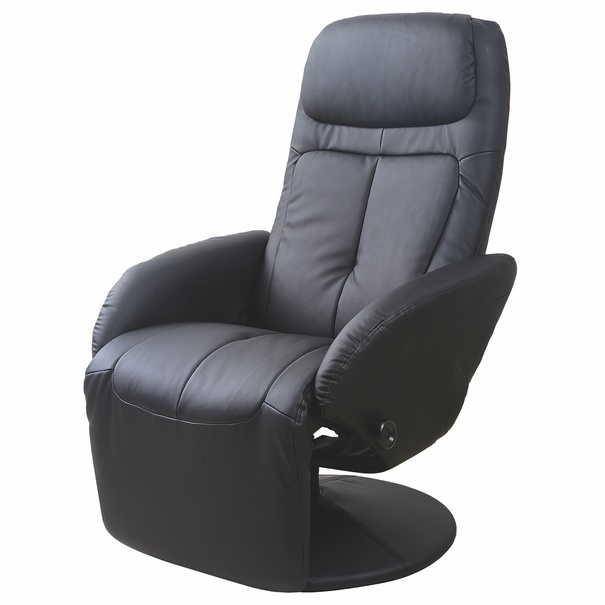 Relaxačné kreslo UPTAMO čierna 1