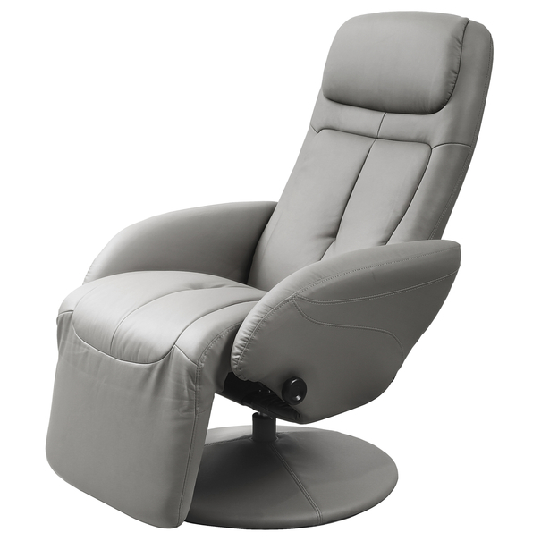 Relaxačné kreslo UPTAMO sivá 1