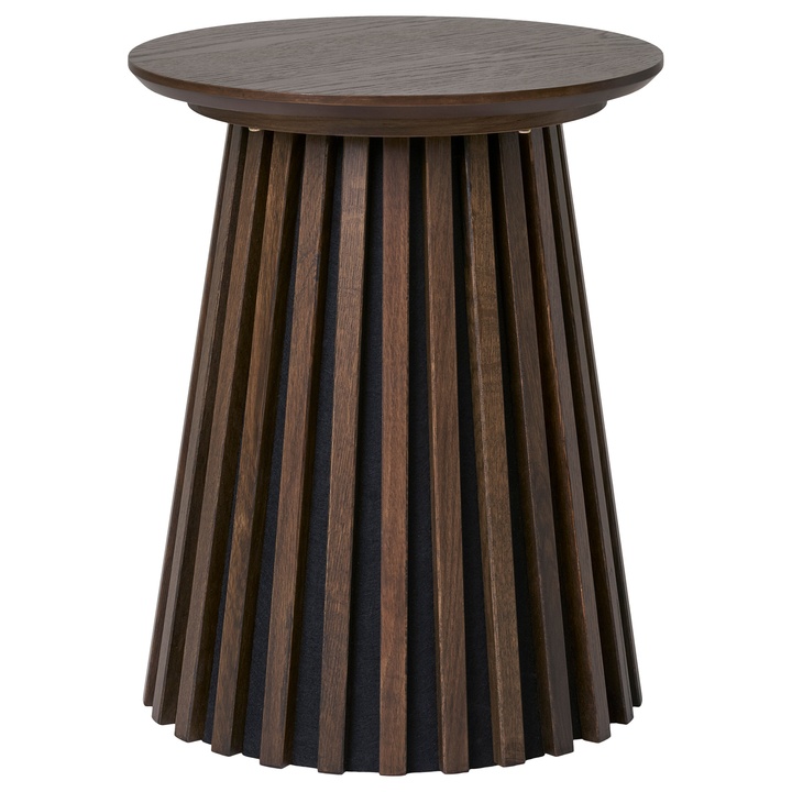 Prístavný stolík USOKO tmavý dub 1