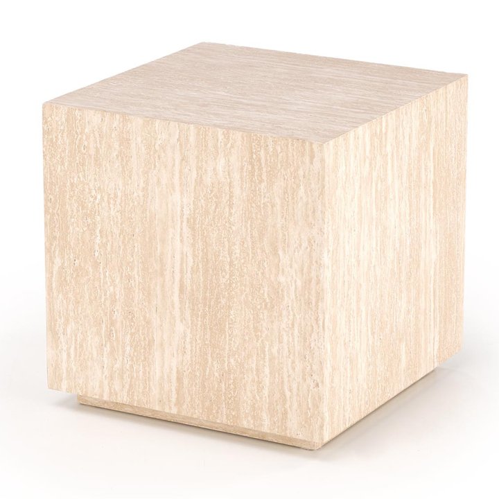 Konferenčný stolík V-CH-TRAVERTINO_S-KWADRAT-LAW travertín 1