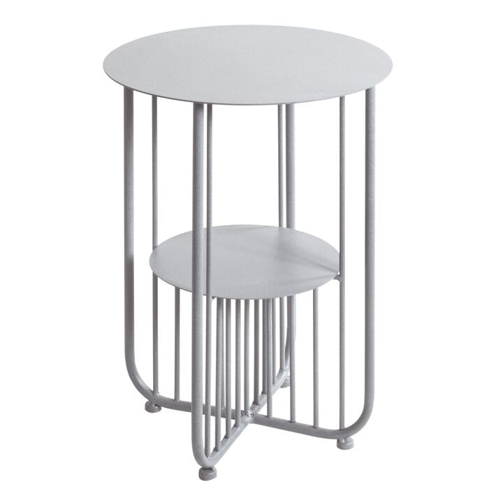 Prístavný stolík VALLETTA sivá 1