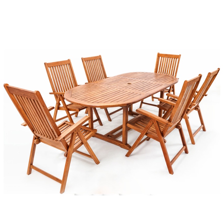 Záhradná zostava VANOMO hnedá 1