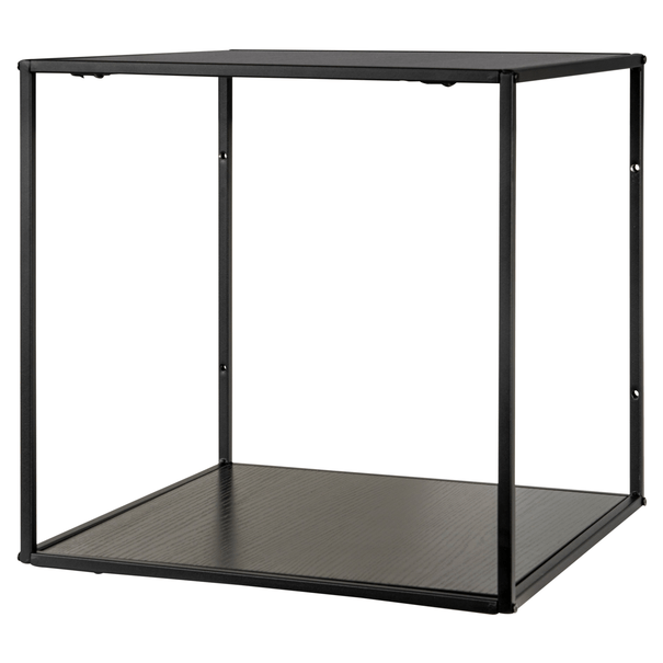 Nástenná polica VATO I čierna 1