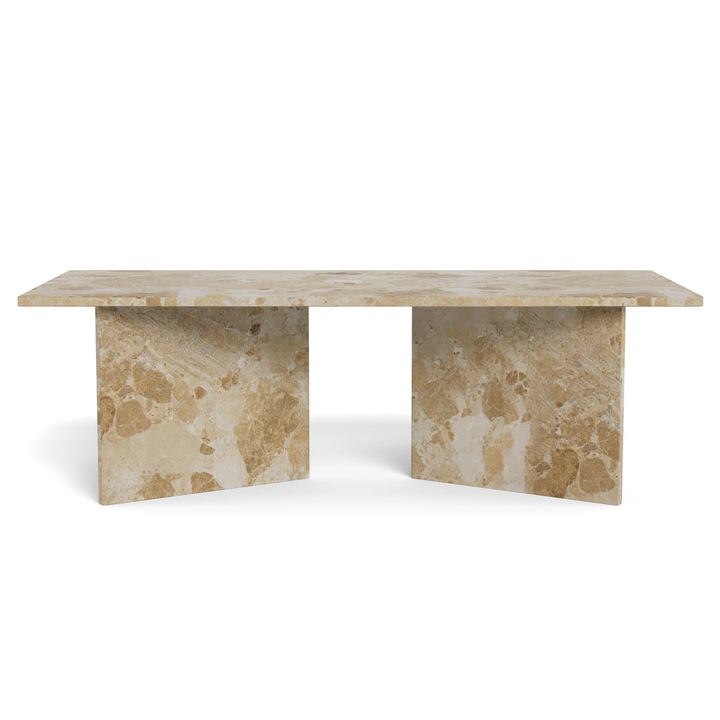 Konferenčný stolík VEGA I svetlohnedý mramor 1