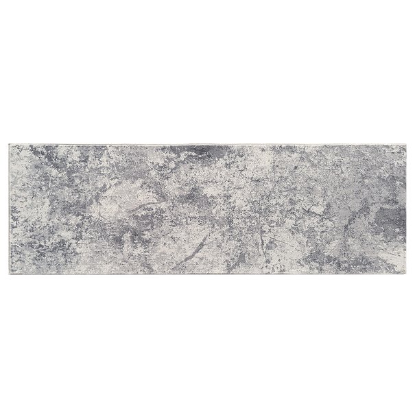 Koberec VELVET 2 strieborná, 66x200 cm 1