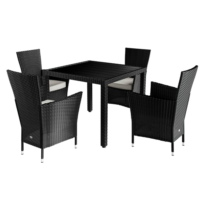 Záhradná zostava VERONA 3 čierna 1