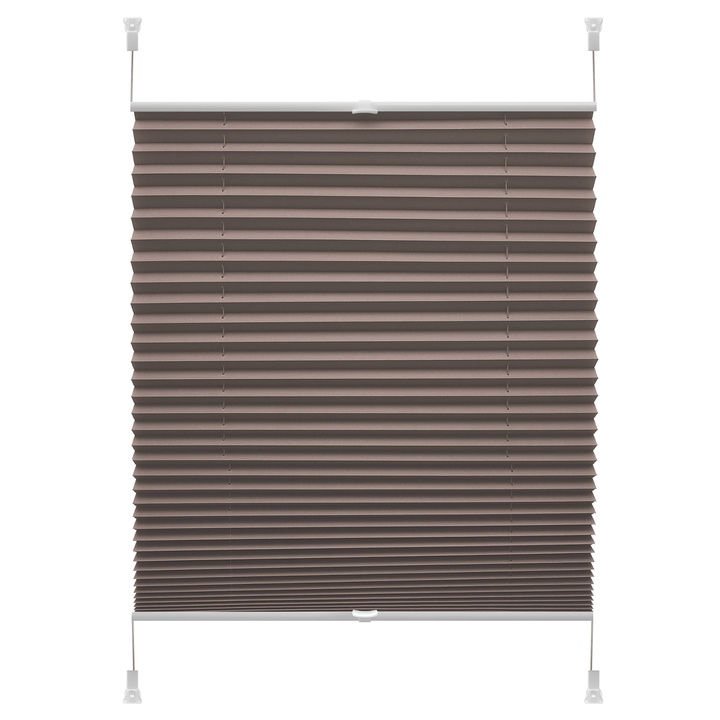 Plisé roleta VERONA 5 hnedá, 97x150 cm 1