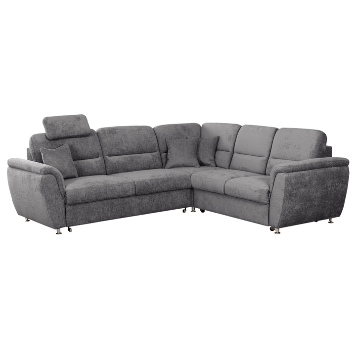 Sedacia súprava VIANA I pravá, tmavosivá 1