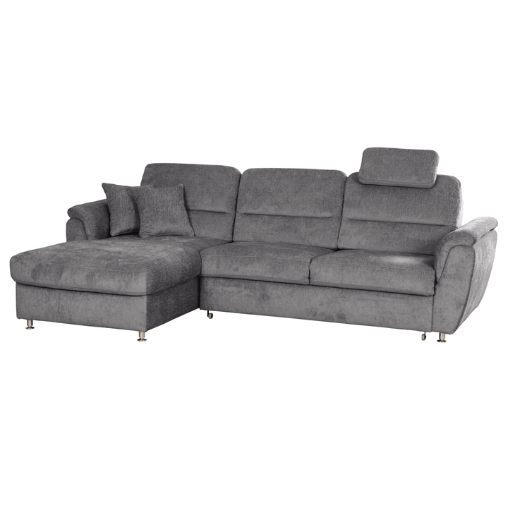 Sedacia súprava VIANA ľavá, tmavosivá 1