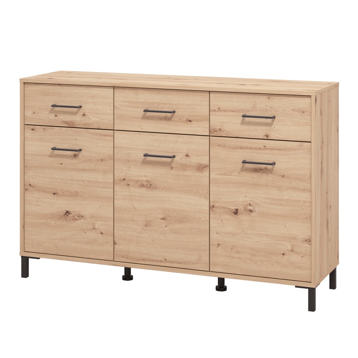 Komoda VIENNA dub artisan, šírka 138 cm 1