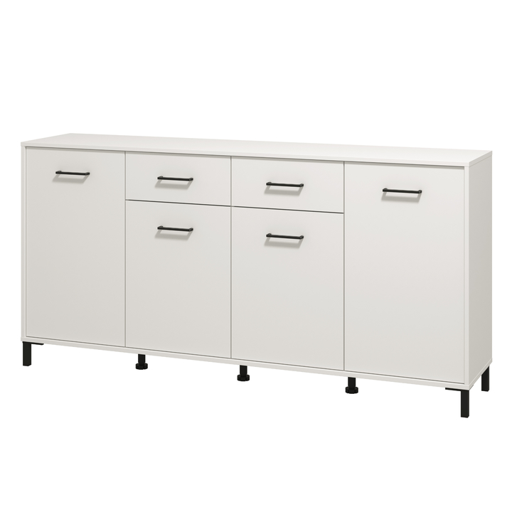 Komoda VIENNA biela, šírka 183 cm 1