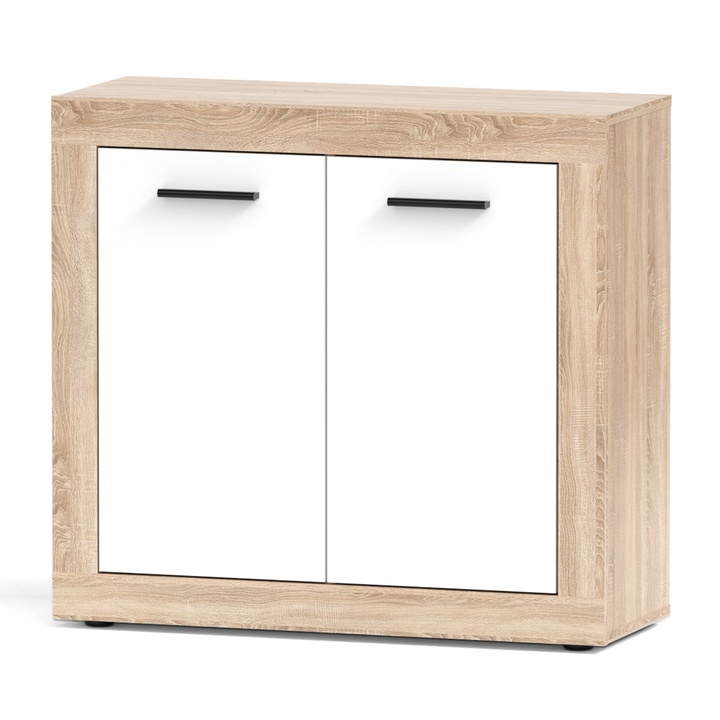 Komoda VILHELM 1 dub sonoma/biela 1