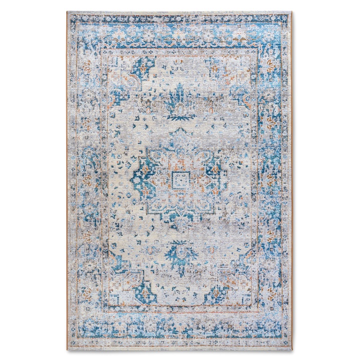 Koberec VILLEROY & BOCH KOLLEKTION 1767 106064 krémová/modrá, 120x180 cm 1