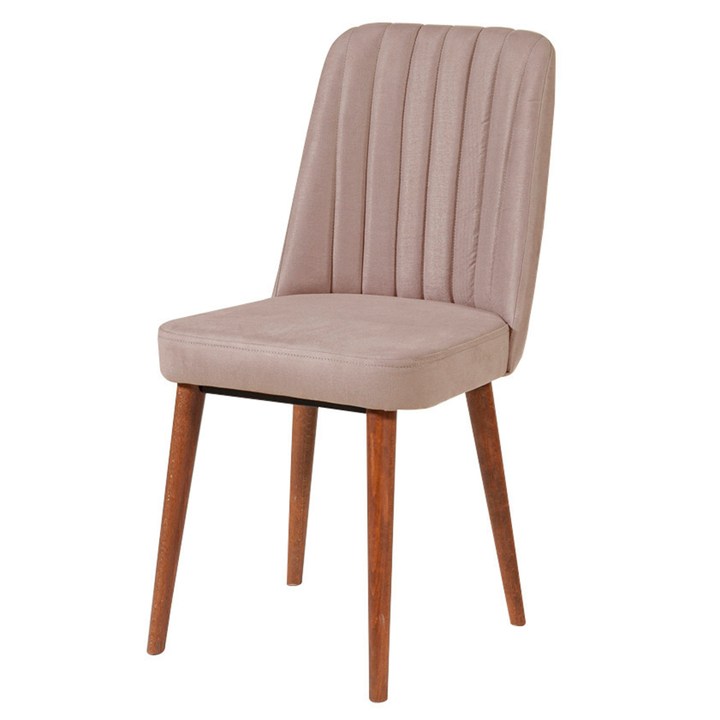 Jedálenská stolička VINA 2 svetlohnedá/orech 1