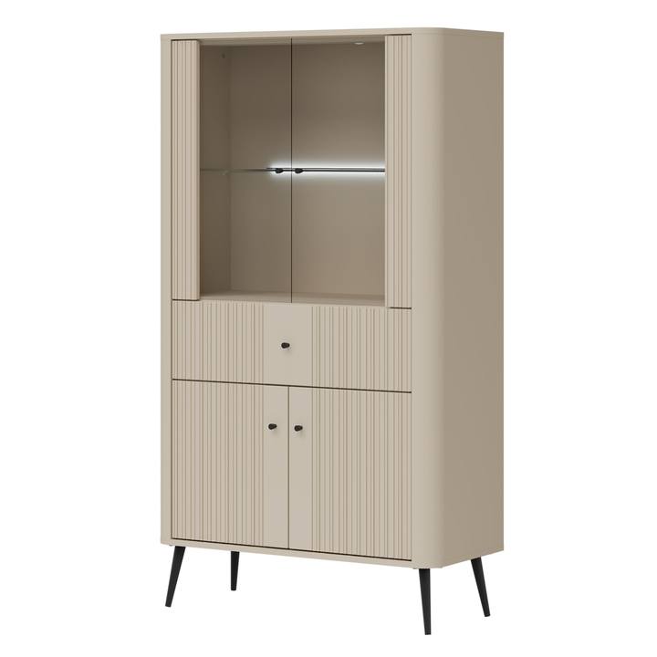 Vitrína VIOS 07 kašmírová 1