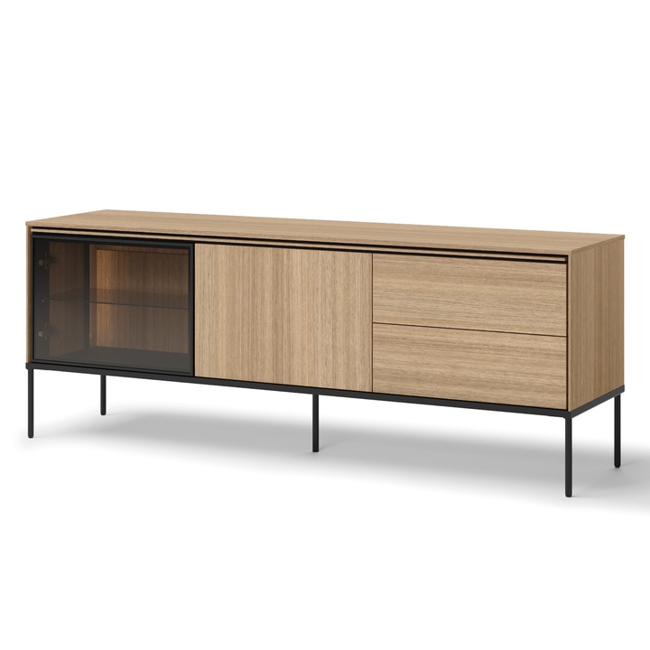 TV stolík VISSO VI-07 dub linear 1