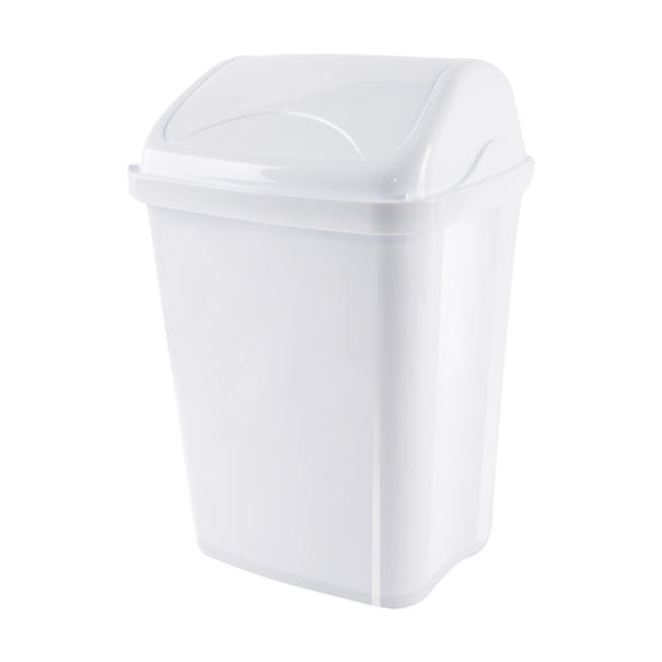 Odpadkový kôš  VITTARIO biela, 16 l 1