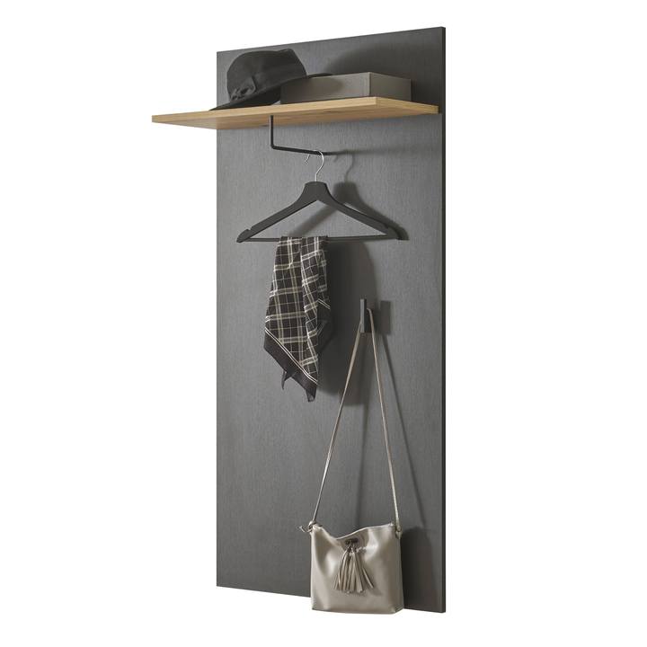 Predsieňový panel VOLANO dub artisan/čierna 1