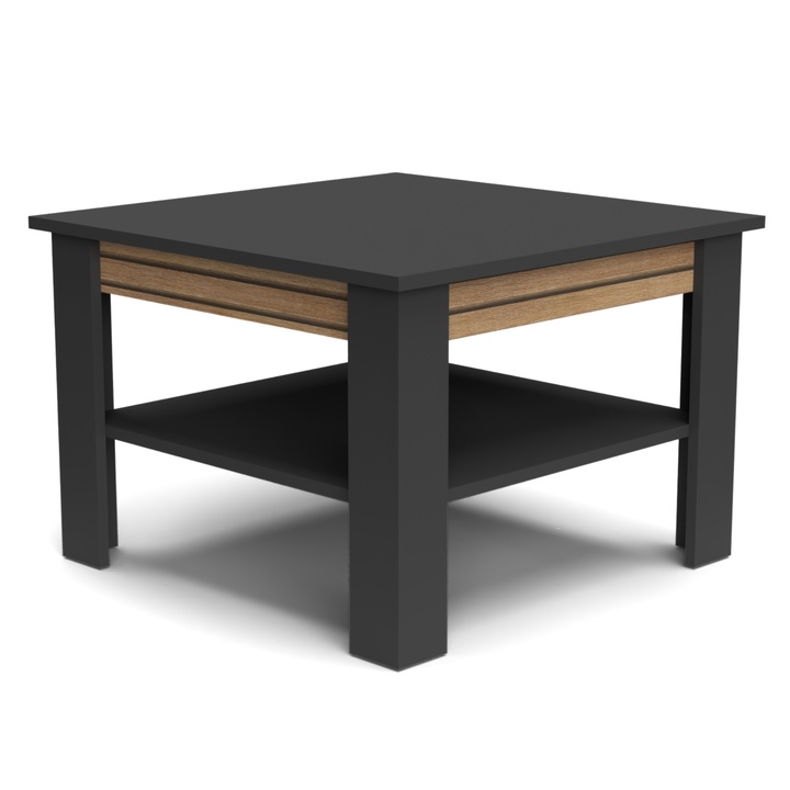 Konferenčný stolík VOTO 1 antracitová/prírodná 1