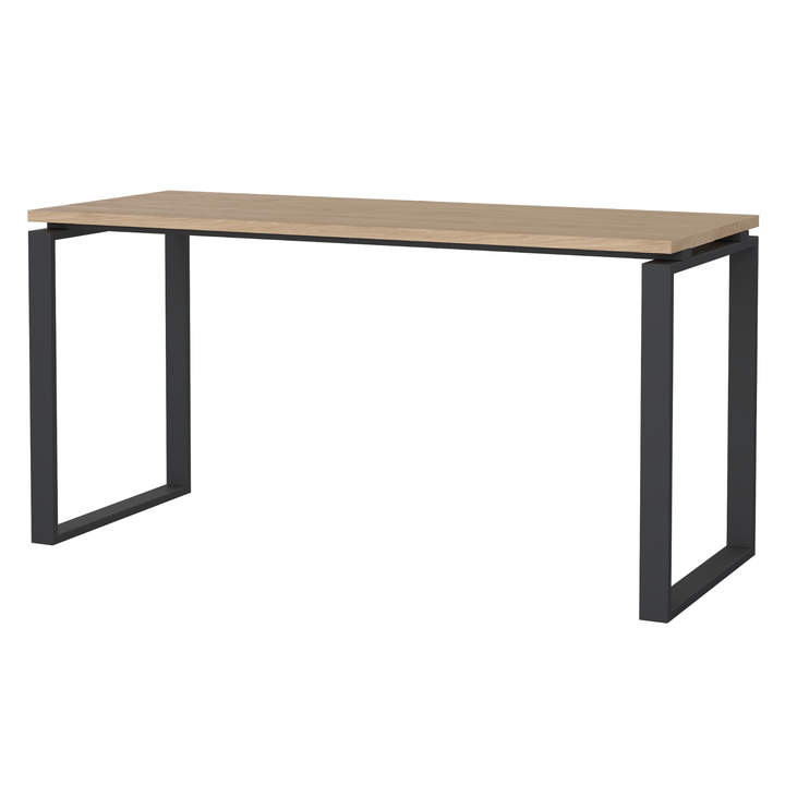 Písací stôl WALKER II dub jackson hickory/sivá 1