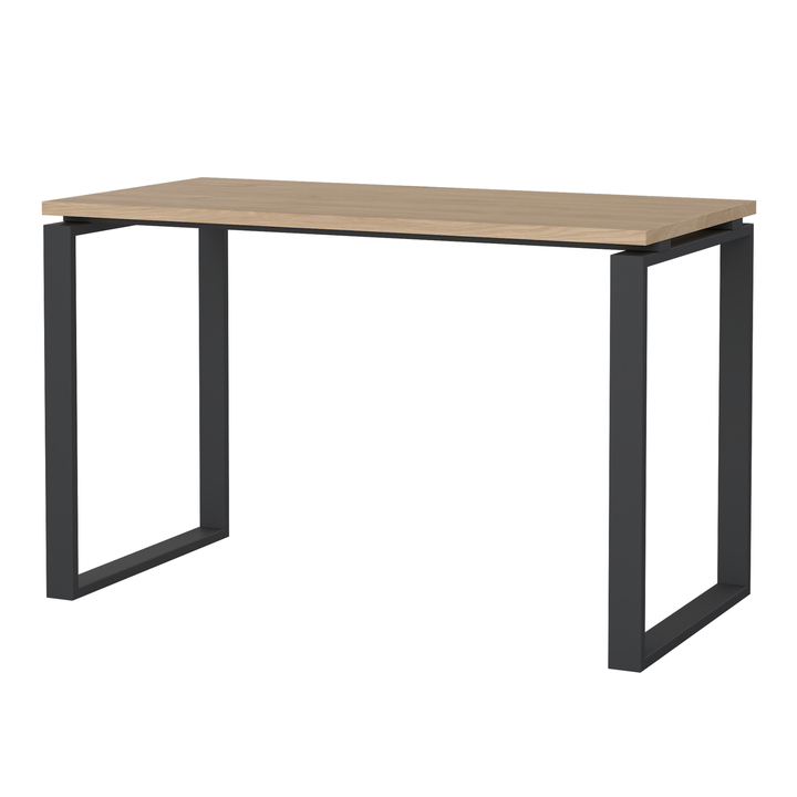 Písací stôl WALKER II dub jackson hickory/sivá 1