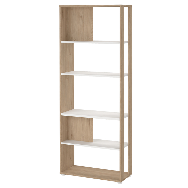 Regál WALKER V dub jackson hickory/biela 1