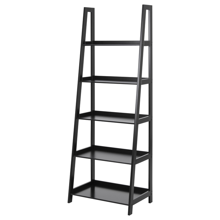 Regál/knižnica WALLY 2 čierna 1