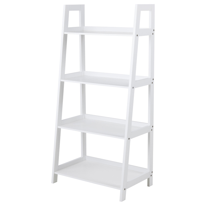 Regál/knižnica WALLY biela 1