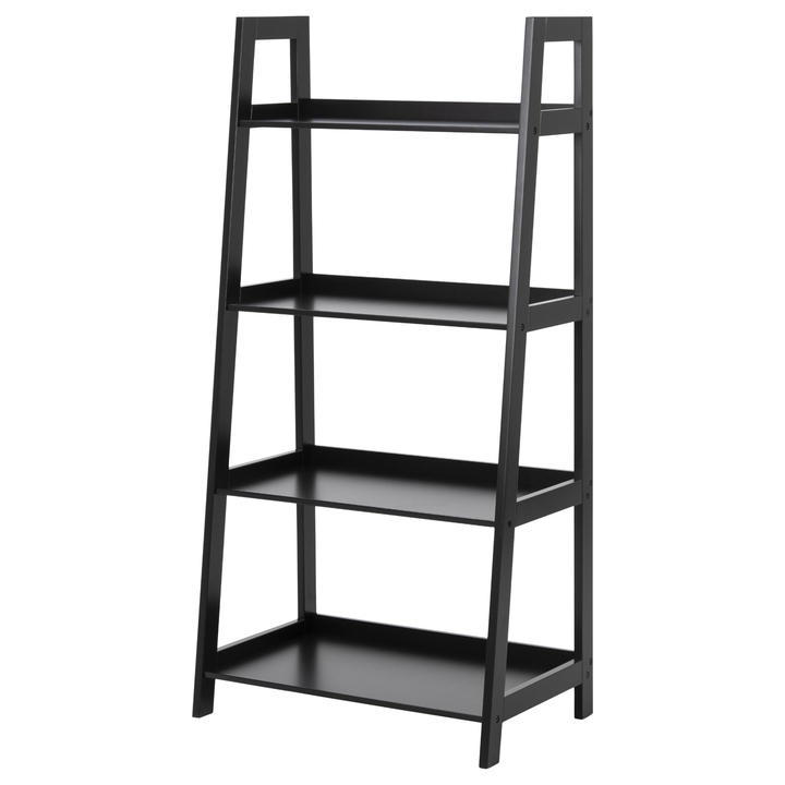 Regál/knižnica WALLY čierna 1
