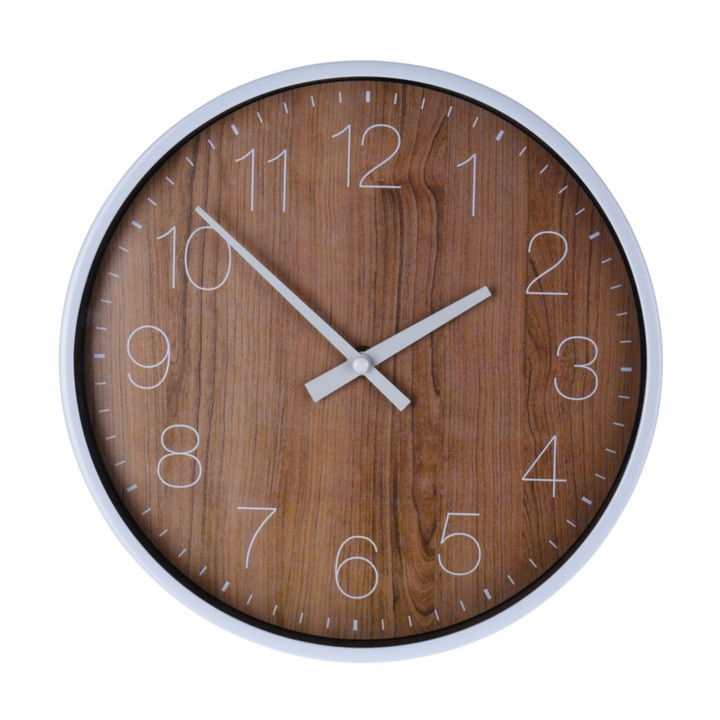 Nástenné hodiny WANDKLOK hnedá, ⌀ 25 cm 1