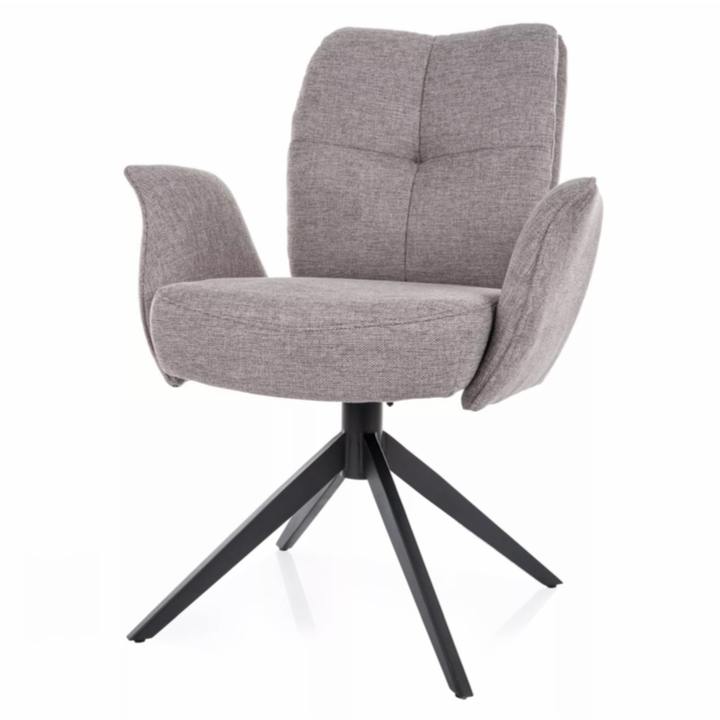 Jedálenská stolička WANG sivá 1