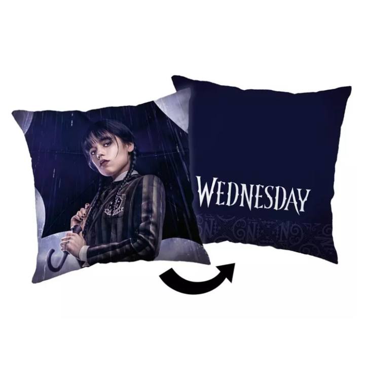 Vankúš WEDNESDAY RAIN čierna 1