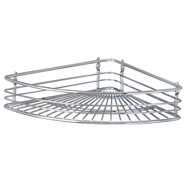 Kúpeľňová polica WENKO TURBO-LOC 3 chróm 1