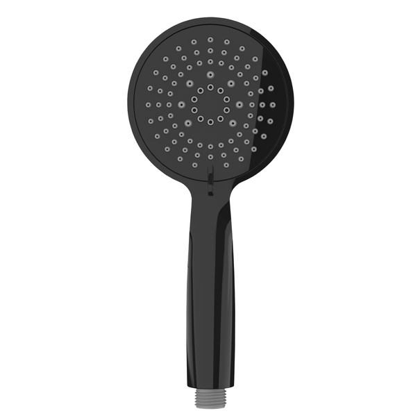 Sprchová hlavica WENKO YOUNG čierna, ⌀ 11 cm 1