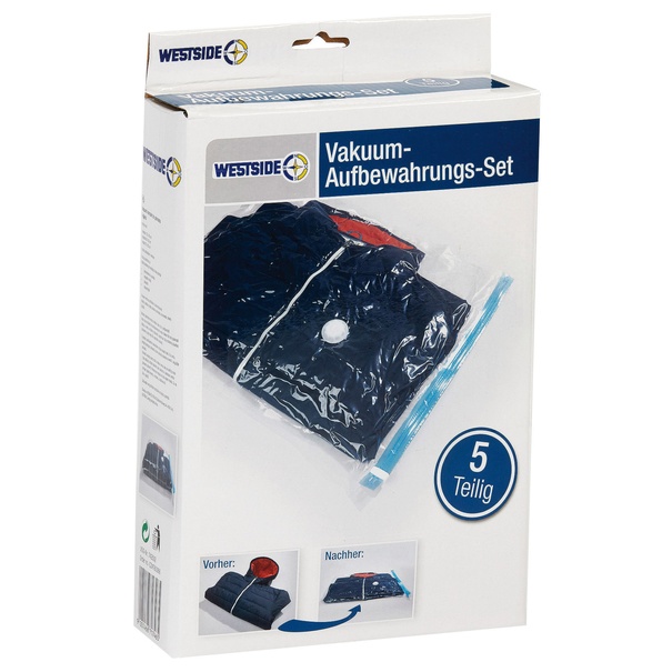 Vákuové vrecia WESTSIDE plast, 5 ks 1
