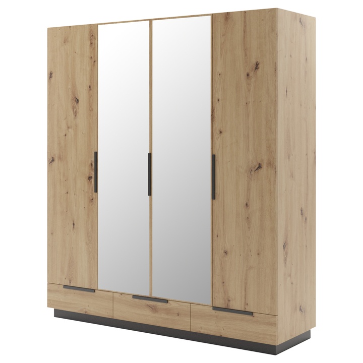 Šatníková skriňa WILOW 1 dub artisan 1