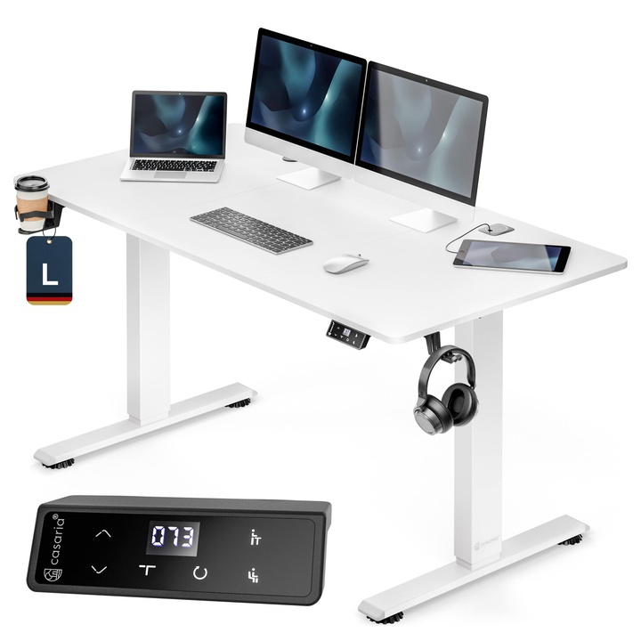 Písací stôl WORKSPACE 2 biela 1
