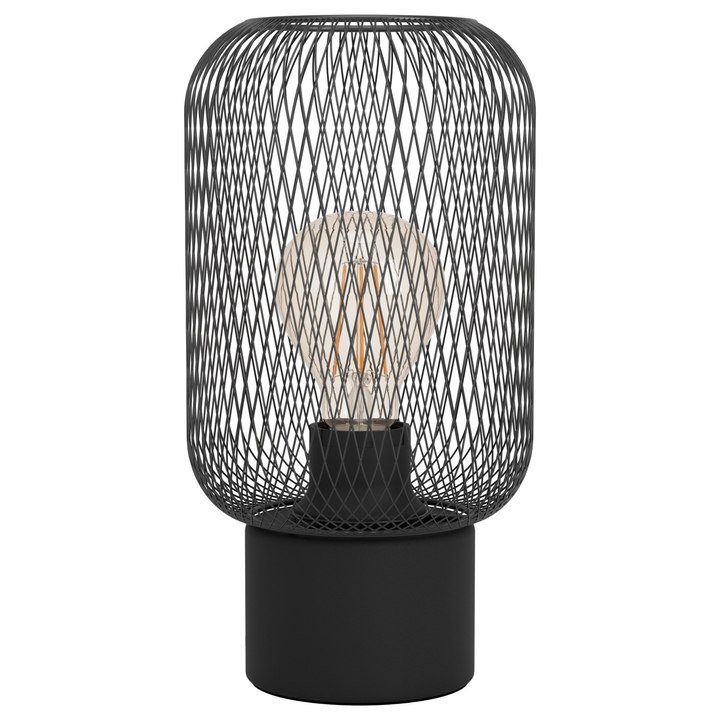 Stolná lampa WRINGTON čierna 1