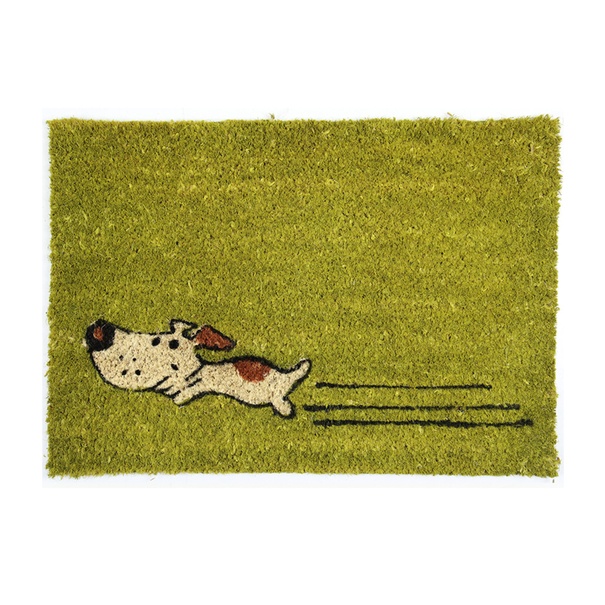 Rohožka  ZELENÝ PES kokosové vlákno/PVC, 40x60 cm 1