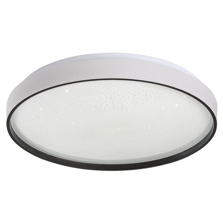 Stropné svietidlo ZERAVA biela/čierna, priemer 38 cm 1